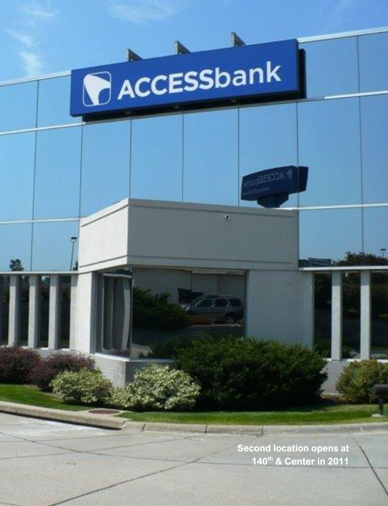 Second location opens at 140th & Center in 2011