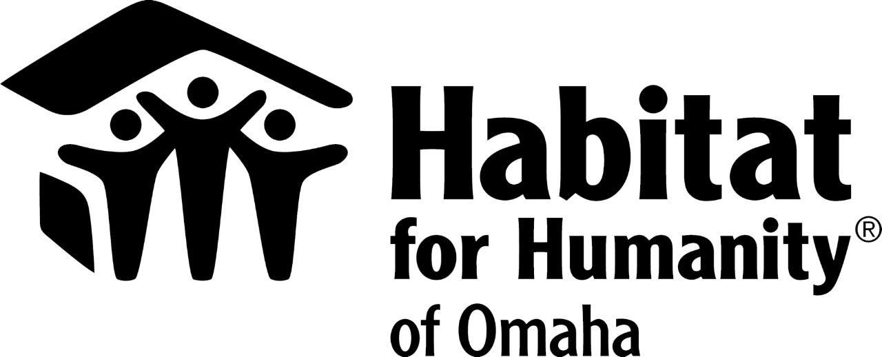 "Habitat for Humanity for Omaha" logo.