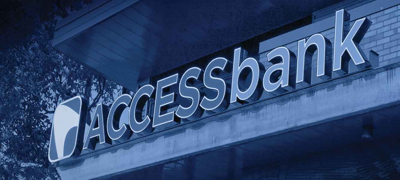 Access Bank building sign